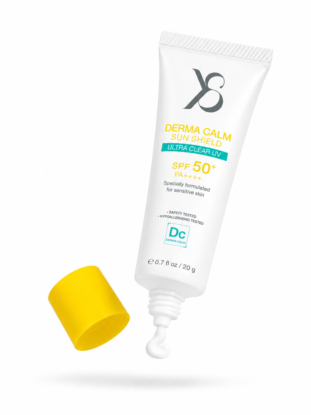 DERMA CALM Sun Shield Ultra Clear UV SPF50+ PA++++ (กันแดดผิวฉ่ำ)