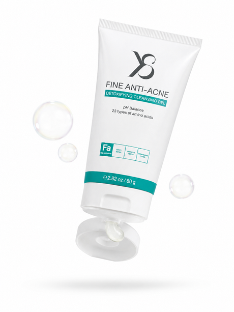 FINE ANTI-ACNE Detoxifying Cleansing Gel (เจลล้างหน้า Detox ผิว)